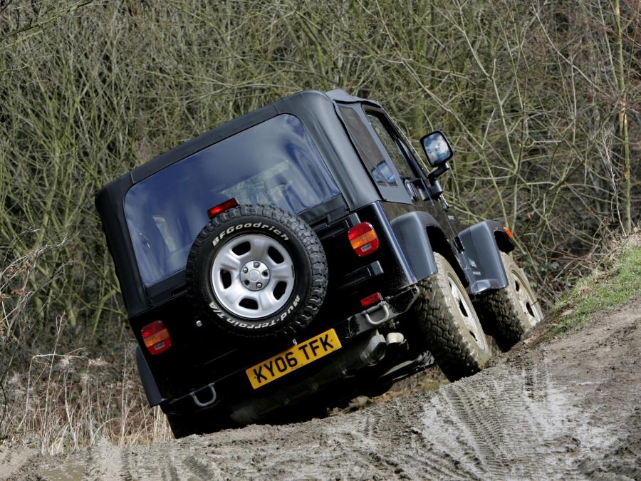  Jeep Wrangler Sport 1997 года  (UK) (фото 13 из 16)